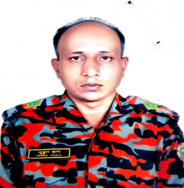 তিনি ১০০ শতাংশ দগ্ধ হয়ে বার্ন ইনস্টিটিউটে ভর্তি ছিলেন