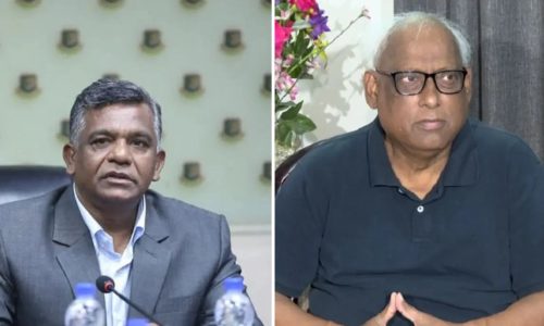 আমিনুল ইসলাম বুলবুল ও নাজমুল আবেদিন ফাহিম।