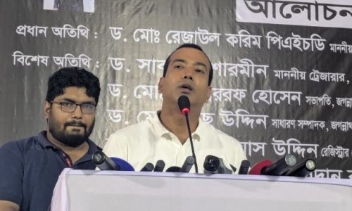 জোবায়েদ হোসেনের নৃশংস হত্যাকাণ্ডের প্রতিবাদে আয়োজিত আলোচনা সভা ও দোয়া মাহফিলে তিনি এ কথা বলেন