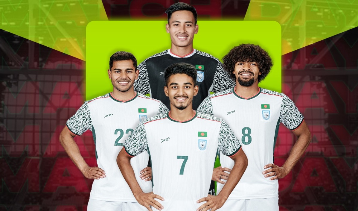হংকং চায়নার বিপক্ষে সন্ধ্যায় মাঠে নামবে বাংলাদেশ। ‍ছবি : সংগৃহীত