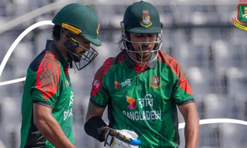 সাইফ-সৌম্যর রেকর্ড জুটিতে উড়ছে বাংলাদেশ