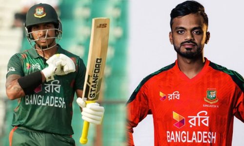 দলে নতুন মুখ মাহিদুল ইসলাম অঙ্কন।