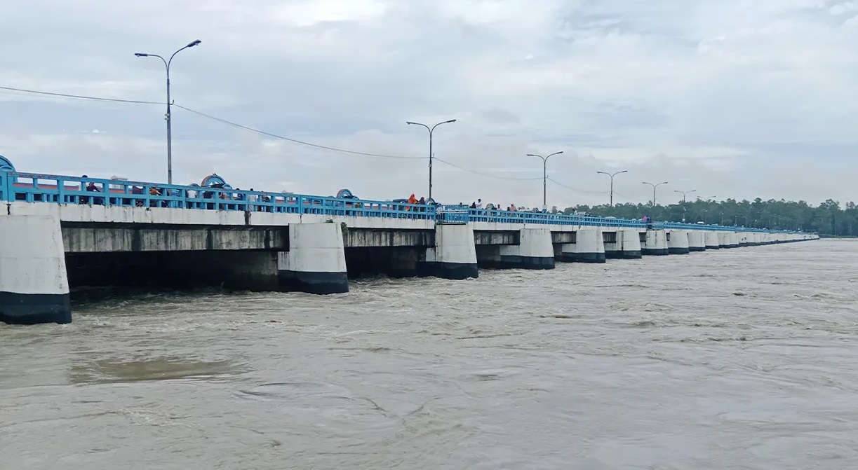তিস্তা ব্যারাজ।