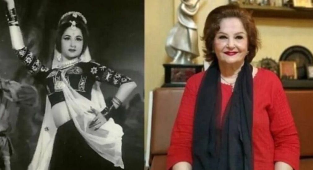 বলিউডের কিংবদন্তি অভিনেত্রী ও নৃত্যশিল্পী মধুমতী। ছবি: সংগৃহীত