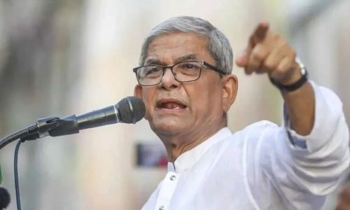 ইঞ্জিনিয়ার্স ইনস্টিটিউটে বক্তব্য রাখছেন বিএনপি মহাসচিব মির্জা ফখরুল ইসলাম আলমগীর।  ছবি: সংগৃহীত