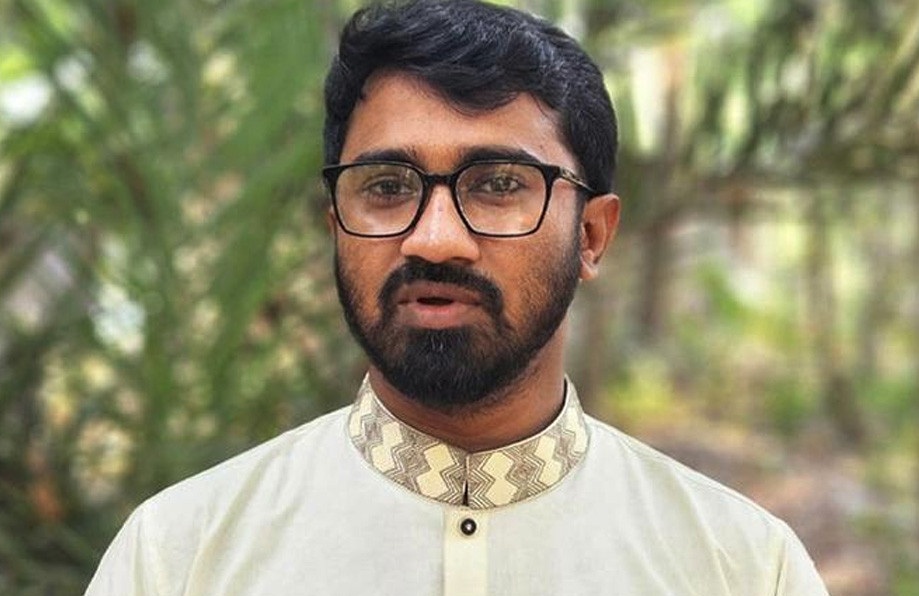 গণঅধিকার পরিষদের সাধারণ সম্পাদক রাশেদ খান। ফাইল ছবি