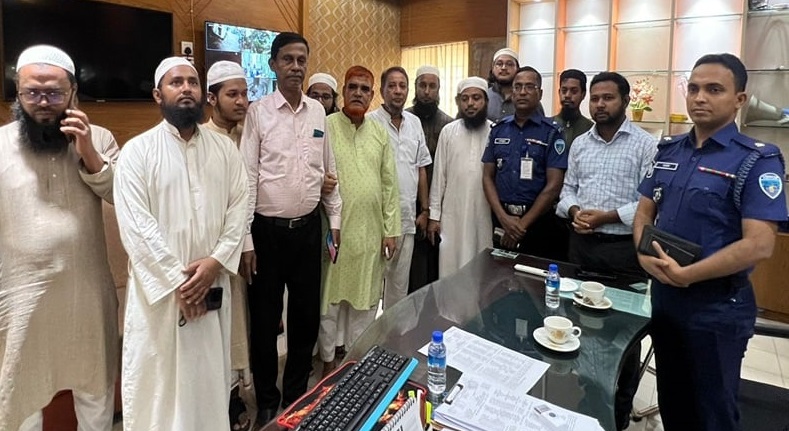 হেফাজতে ইসলামের নেতা-কর্মীরা।