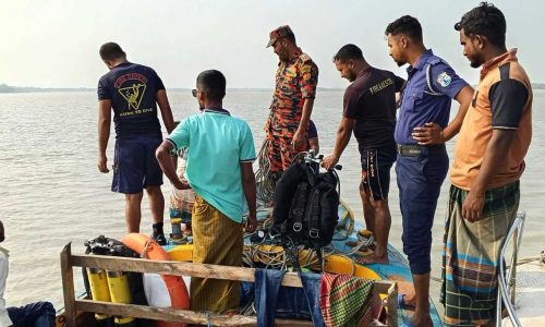 নৌ-পুলিশের ধাওয়ায় নদীতে ঝাঁপ, যুবকের মরদেহ উদ্ধার