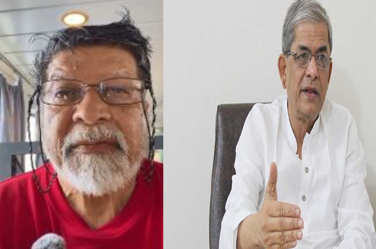শহিদুল আলমকে নিরাপদে ফিরিয়ে আনতে সরকারের প্রতি আহ্বান মির্জা ফখরুলের
