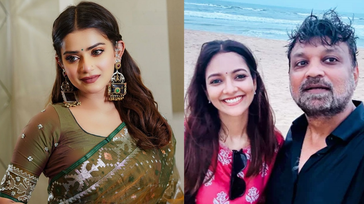 তানজিন তিশা (বামে) এবং সুস্মিতা চ্যাটার্জি ও সৃজিত মুখার্জি। ছবি: সংগৃহীত