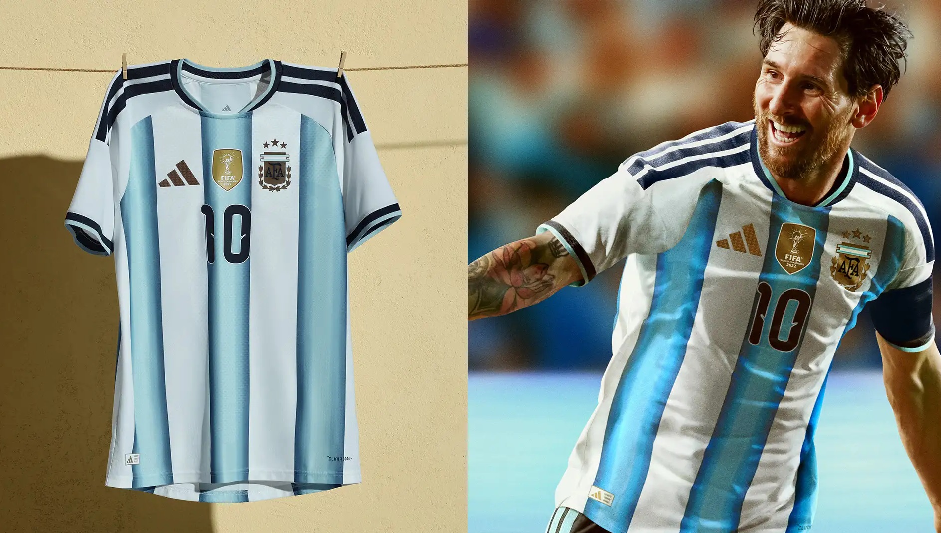 বিশ্বকাপের জার্সি উন্মোচন