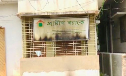 কুষ্টিয়ায় গ্রামীণ ব্যাংকের আগুন