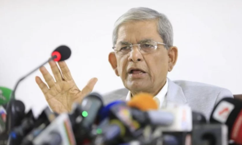 বিএনপি মহাসচিব মির্জা ফখরুল ইসলাম আলমগীর। ছবি: সংগৃহীত।