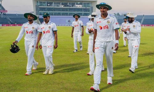 প্রথম টেস্টে ইনিংস ব্যবধানে জয় বাংলাদেশের