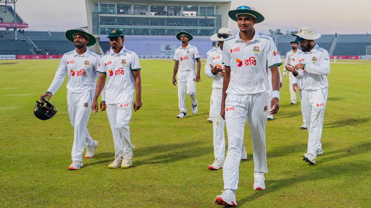 প্রথম টেস্টে ইনিংস ব্যবধানে জয় বাংলাদেশের