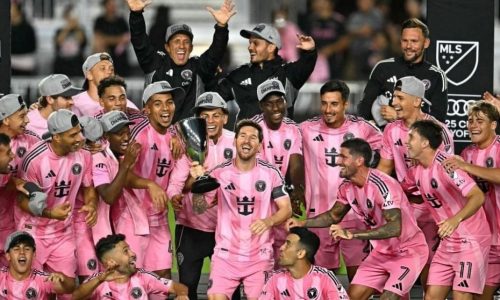 একটি ট্রফি জিতে আরেকটির অপেক্ষায় মেসির মায়ামি