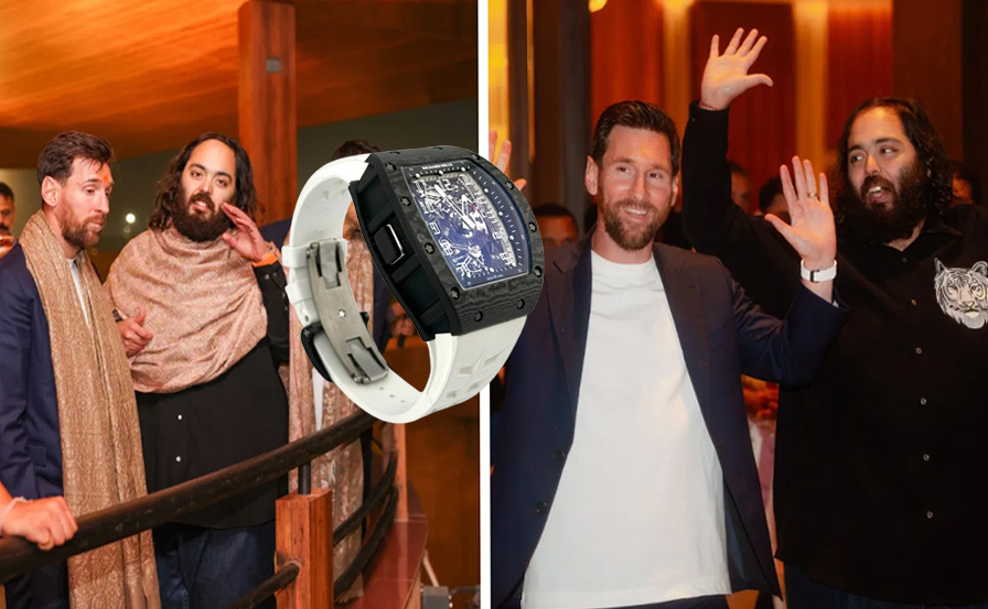 মেসিকে ১৫ কোটির বিরল ঘড়ি উপহার