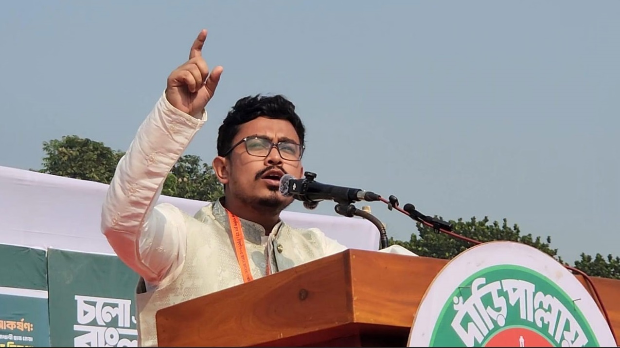 ডাকসু ভিপি সাদিক কায়েম। ছবি : সংগৃহীত