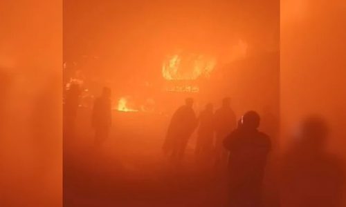 ভারতের দিল্লি-আগ্রা এক্সপ্রেসওয়ের মাথুরাতে ভয়াবহ সড়ক দুর্ঘটনা