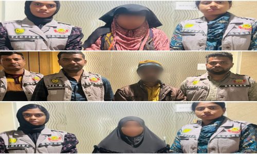 রাজধানীতে ৬ হাজার পিস ইয়াবাসহ ৩ জন গ্রেফতার