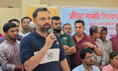 ক্রীড়া প্রতিমন্ত্রী আমিনুল হক ।ছবি: সংগৃহীত।