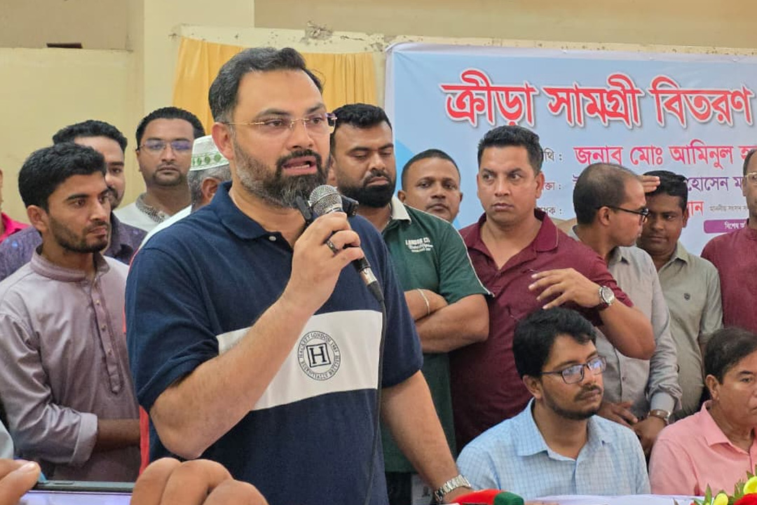 ক্রীড়া প্রতিমন্ত্রী আমিনুল হক ।ছবি: সংগৃহীত।